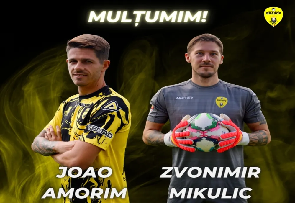 Joao Amorim şi Zvonimir Mikulic şi-au reziliat contractele cu FC Braşov