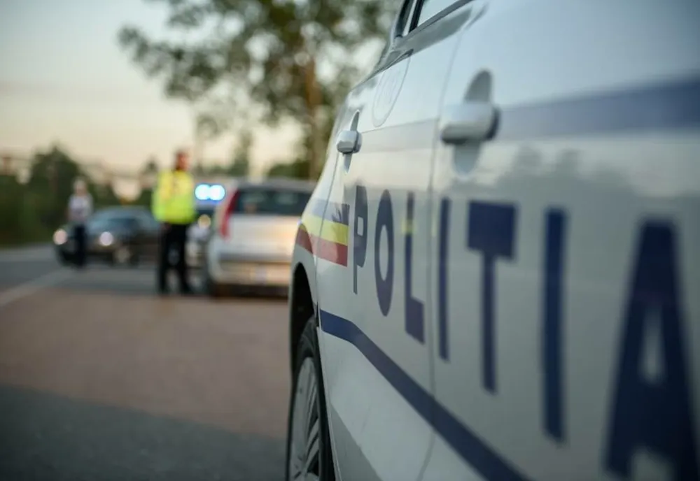 Accident pe DN10, la Teliu! Mașină intrată într-un stâlp. Traficul este dirijat în zonă!