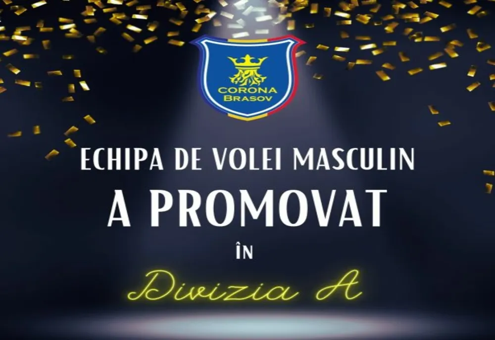 După mulți ani, Brașovul are echipă de volei masculin în prima divizie!