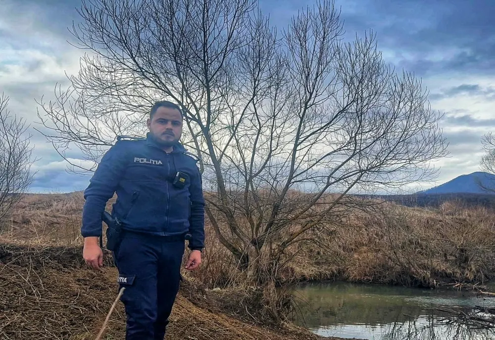 Intervenția rapidă a unui polițist brașovean a salvat un bărbat de la sinucidere