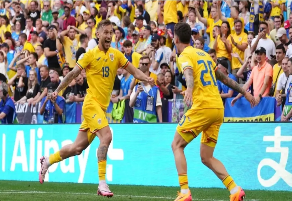 România vs. Olanda în optimile Campionatului European de Fotbal din Germania