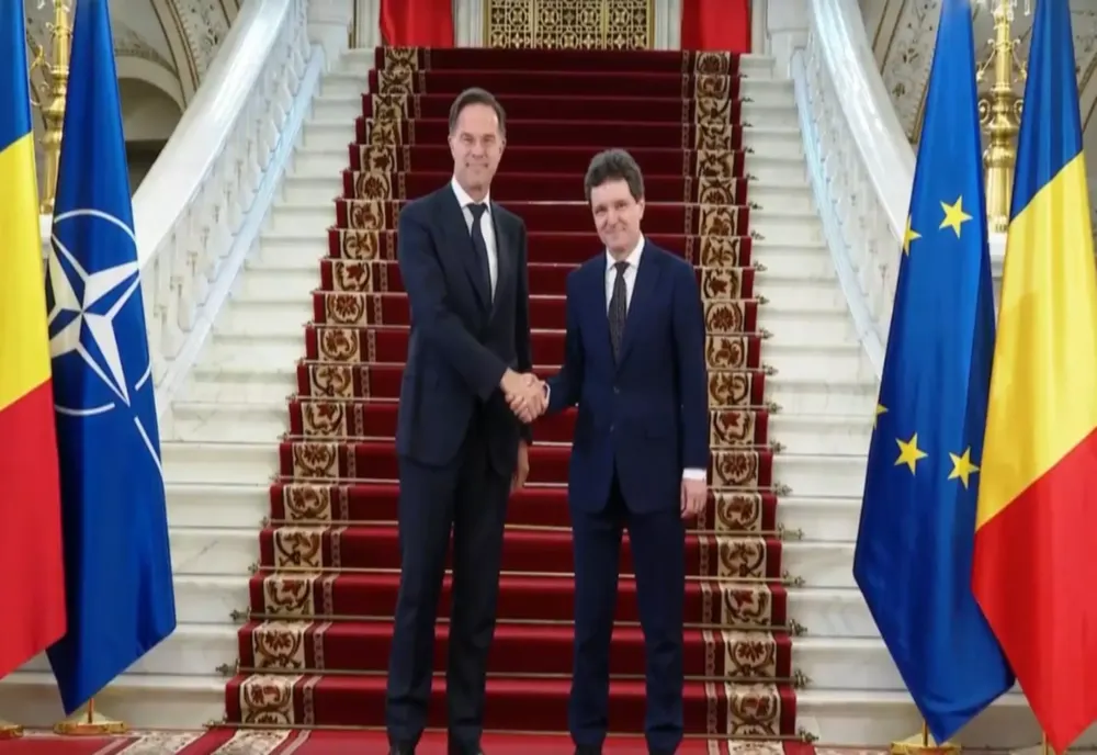 MARK RUTTE, DISCUȚII CU NICUȘOR DAN LA PALATUL COTROCENI. ȘEFUL NATO ANUNȚĂ PLANUL DE APĂRARE PENTRU ROMÂNIA, DUPĂ RETRAGEREA ARMATEI AMERICANE