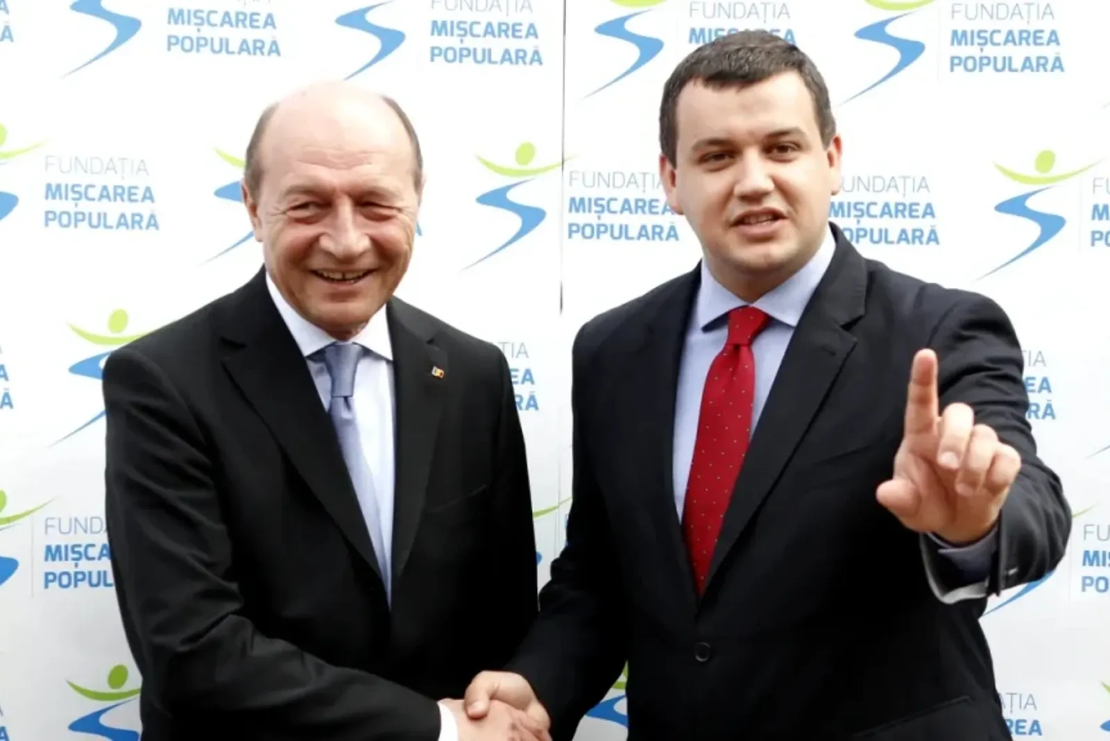 Traian Băsescu și Eugen Tomac