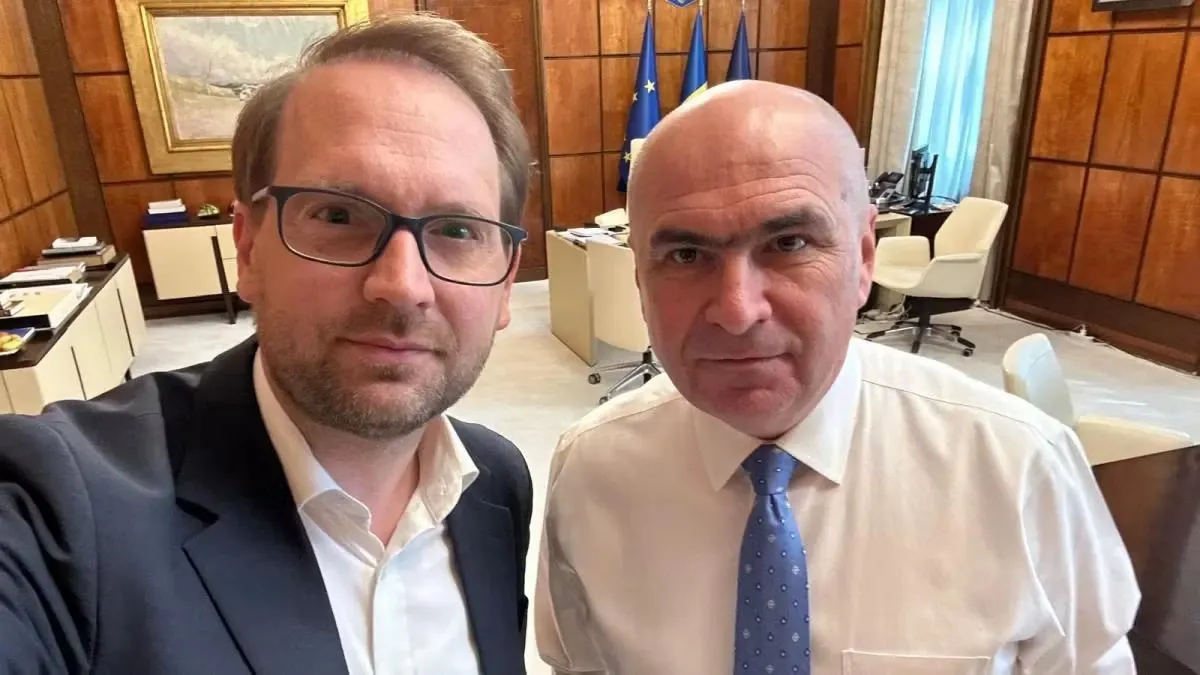 Dominic Fritz și Ilie Bolojan
