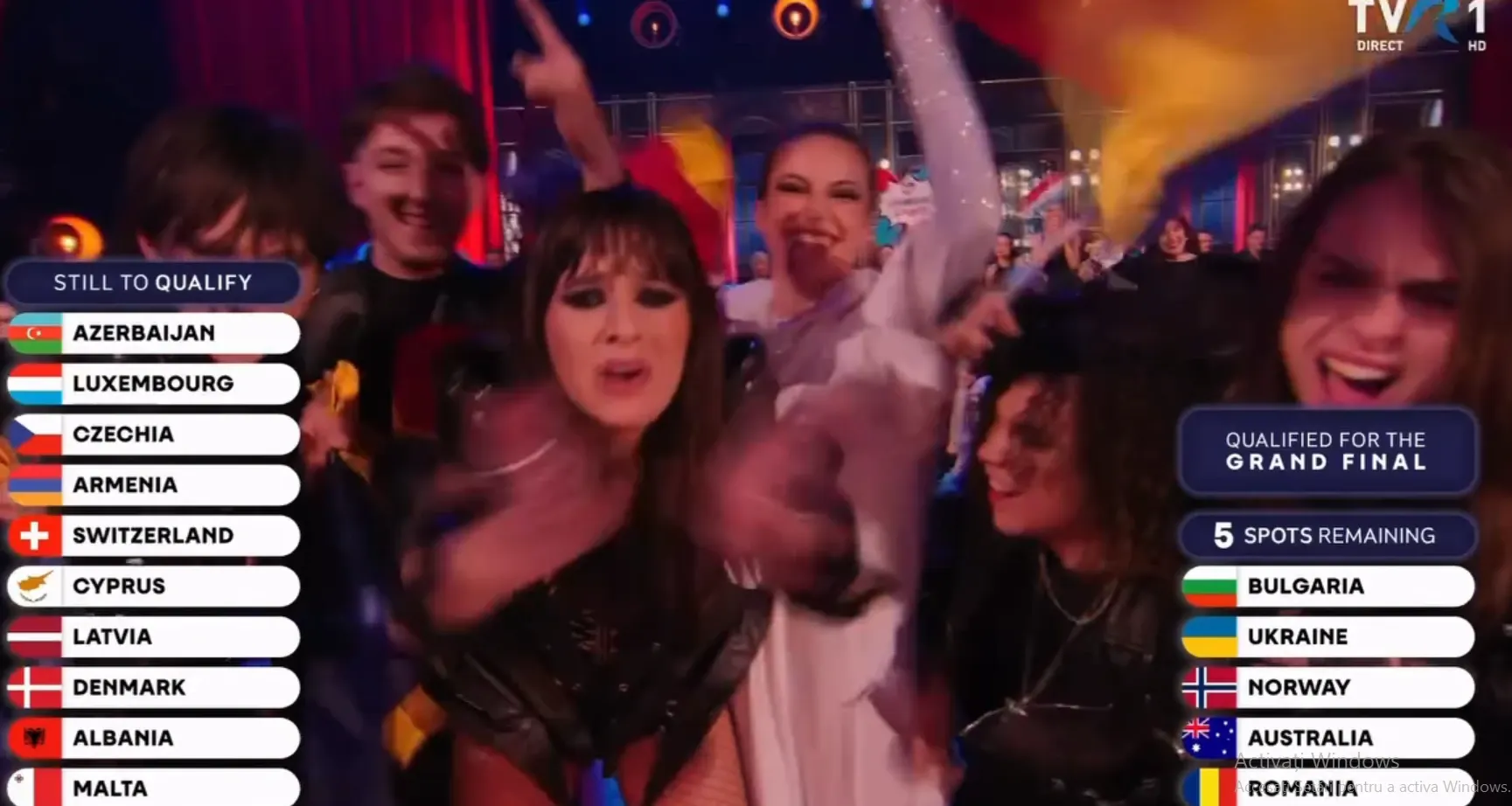 Eurovision, captura foto TVR