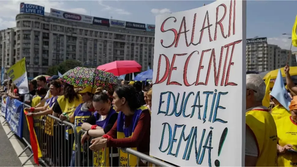 Protest educație