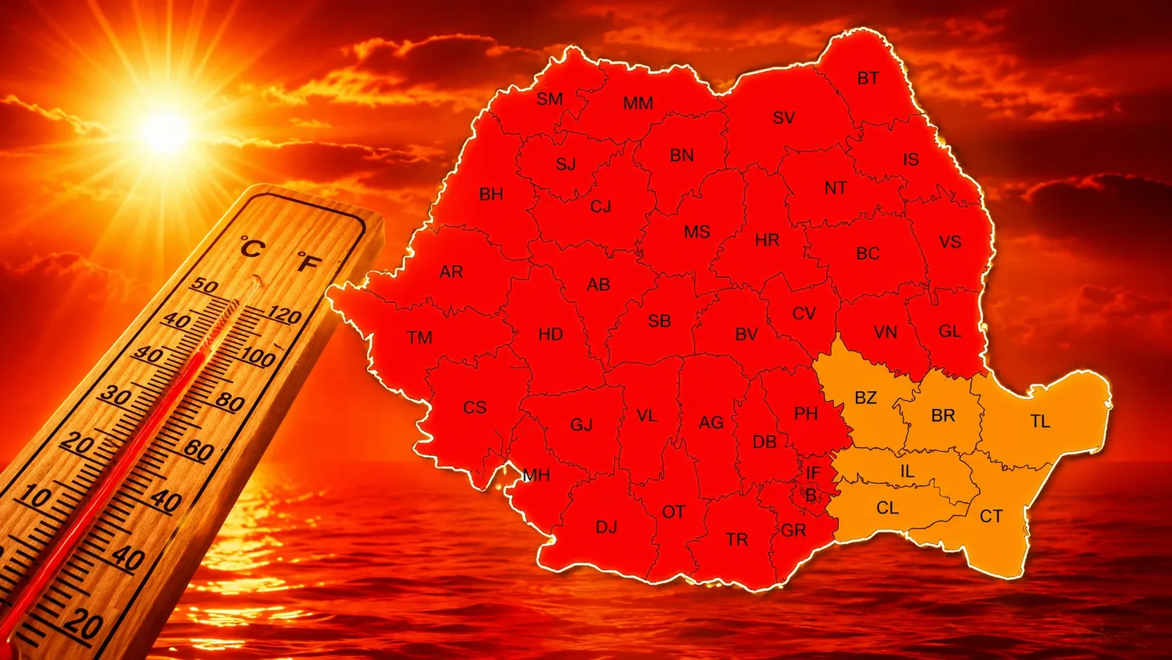cod roșu de caniculă