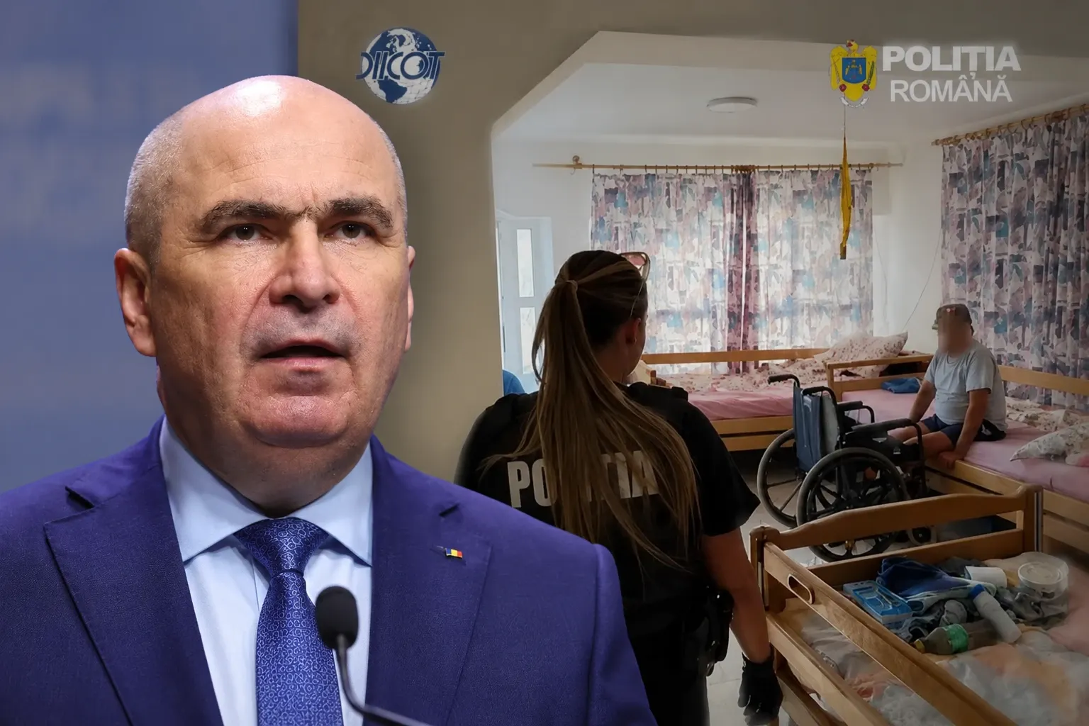 Bolojan vs scandal azilele groazei/ Colaj foto