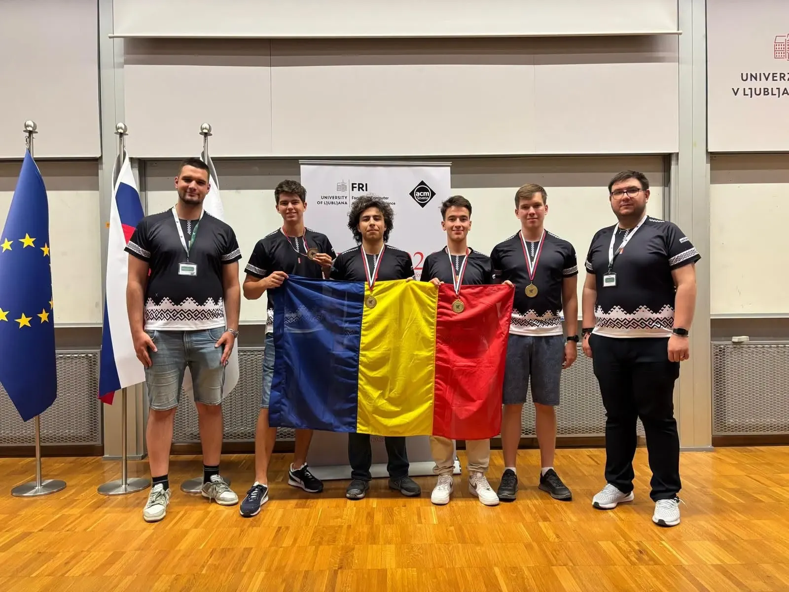 Olimpicii români la Informatică (foto: Ministerul Educației)