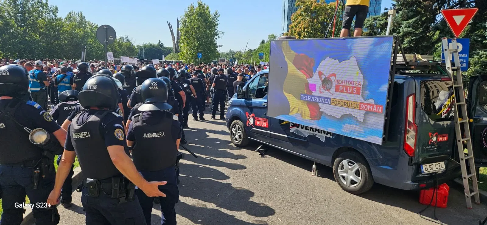 Protest al fermierilor în Capitală