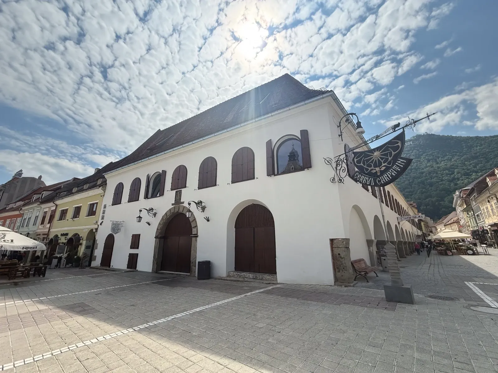 Restaurantul Cerbul Carpatin din Brașov / FOTO: Primăria Brașov