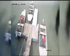 Incident pe brațul Sulina