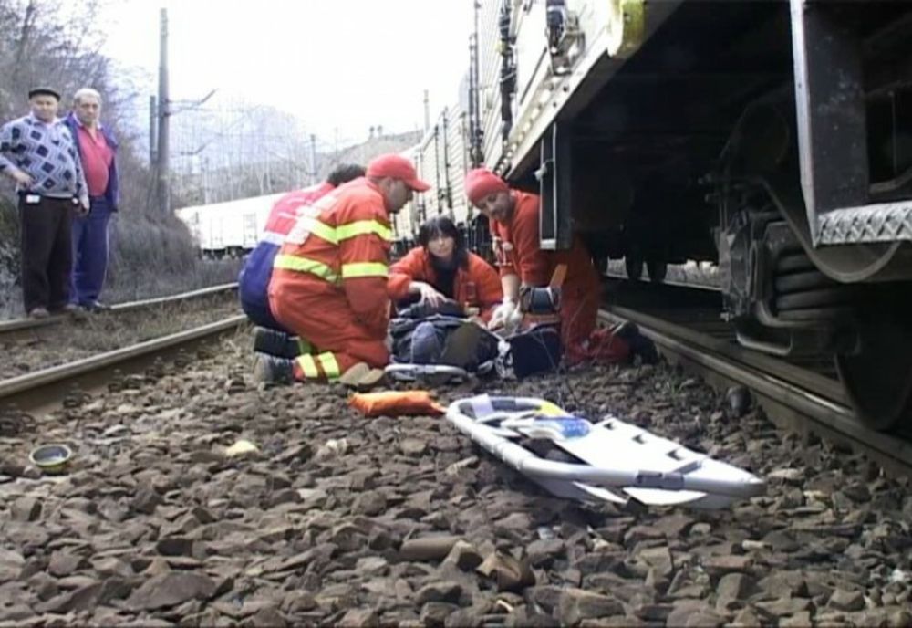 Femeie lovitã de tren, în municipiul Braşov!