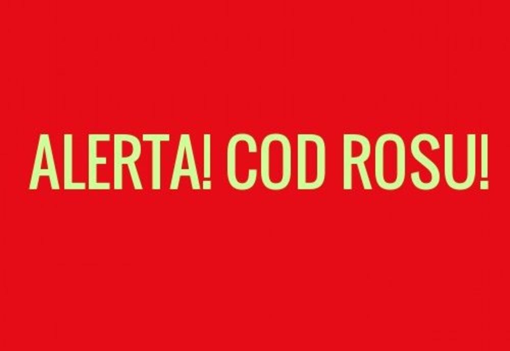COD ROȘU de vreme rea!