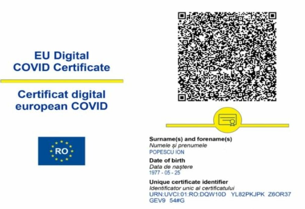 Românii vaccinați anti-COVID-19 pot descărca certificatele digitale! STS explică pașii pe care trebuie să-i urmăm