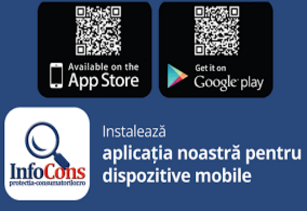 InfoCons lansează o aplicatie unică în lume care vine în sprijinul consumatorilor