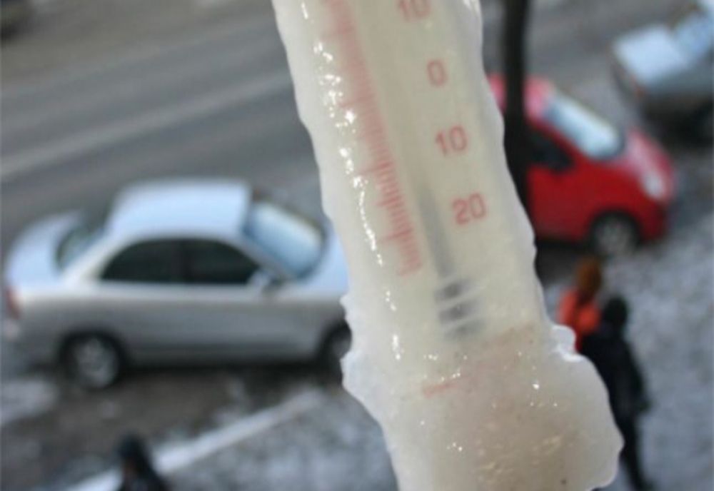 Ciclonul polar părăsește România, dar se instalează GERUL: temperaturi de -15 grade