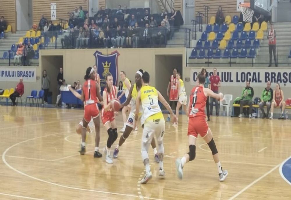 Baschet: Olimpia Brașov o elimină pe BC Sirius Târgu Mureș și va juca pentru locurile 5-6