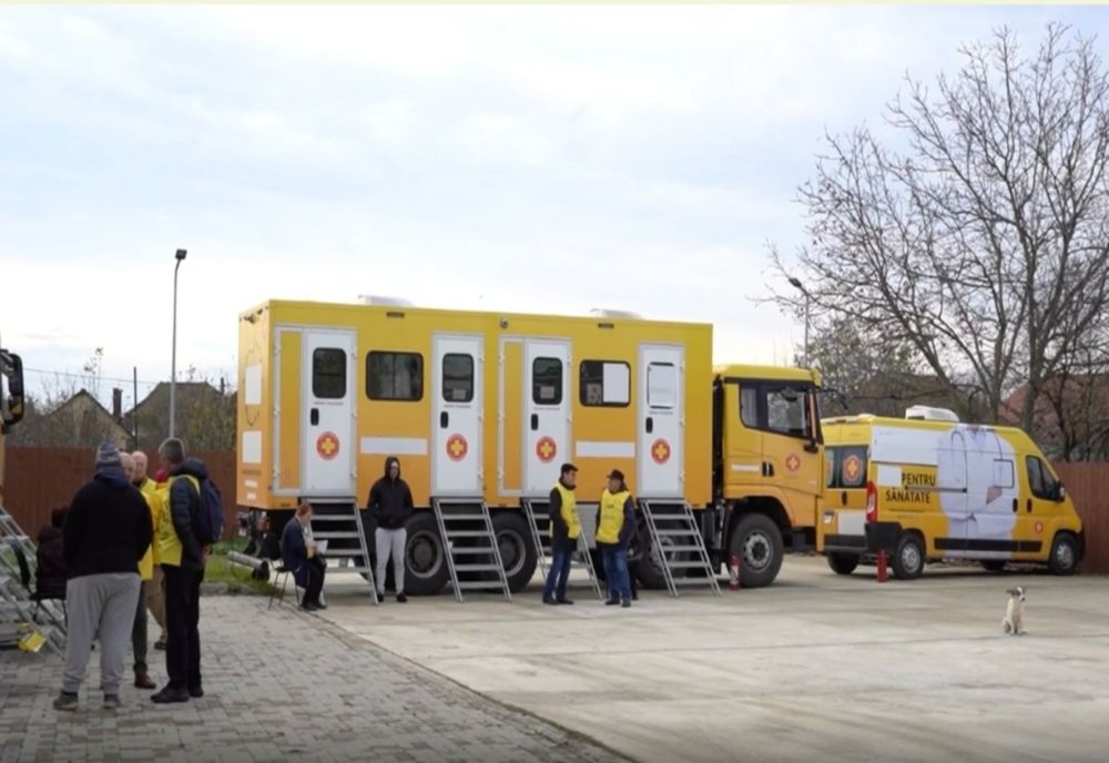 Spitalul mobil „Caravana România Suverană” ajunge în Transilvania - VIDEO