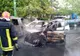 Autoturism în flăcări, în municipiul Brașov (VIDEO+FOTO)
