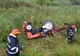 Persoană inconştientă, prinsă sub tractor