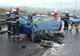 ULTIMĂ ORĂ: Mașină distrusă, pe Ocolitoarea Brașovului (FOTO)