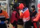 FOTO Salvamontiștii, intervenție pentru deplasarea unei persoane cu accident vascular, dintr-o zonă greu accesibilă