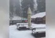 VIDEO Prima ninsoare din această vară, la Cabana Postăvarul din Poiana Brașov!