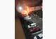 Mașină distrusă în incendiu (VIDEO)