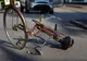 Biciclist accidentat de o mașină