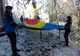 FOTO+VIDEO A fost schimbat drapelul de pe Muntele Tâmpa!