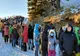 VIDEO Mii de turiști, la coadă, la telegondola din Poiana Brașov