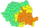 Codul galben de vreme severă s-a transformat în COD PORTOCALIU!