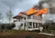 Arde acoperişul unei case de la Podul Olt!