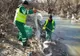 Deșeuri colectate de pe malul Ghimbășelului