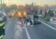 Tânără motociclistă rănită într-un accident, pe Calea București