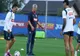 MIRCEA LUCESCU, PRIMUL ANTRENAMENT CU „TRICOLORII”