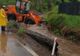 FOTO + VIDEO Șoselele administrate de Direcția Regională de Drumuri și Poduri Brașov au fost afectate de ploi