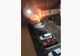 Mașină distrusă în incendiu (VIDEO)