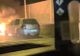 VIDEO O mașină a luat foc pe Ocolitoarea Brașovului!