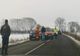 VIDEO Trafic îngreunat spre Tărlungeni, din cauza unui accident rutier