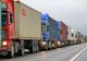 Protest în Piața Victoriei. Transportatorii blochează Capitala cu TIR-urile