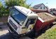 VIDEO Aproape de tragedie, în municipiul Brașov! Basculantă plină răsturnată!