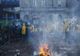 Alertă la Bruxelles. Fermierii au incendiat cauciucuri și baloți! PROTESTE violente
